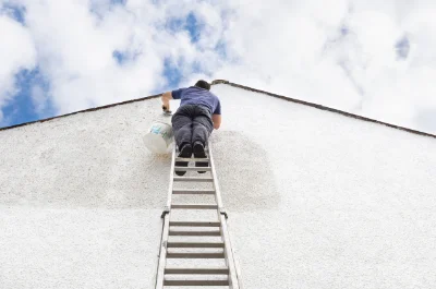 Peinture extérieure à Rouvray — façades et ravalement